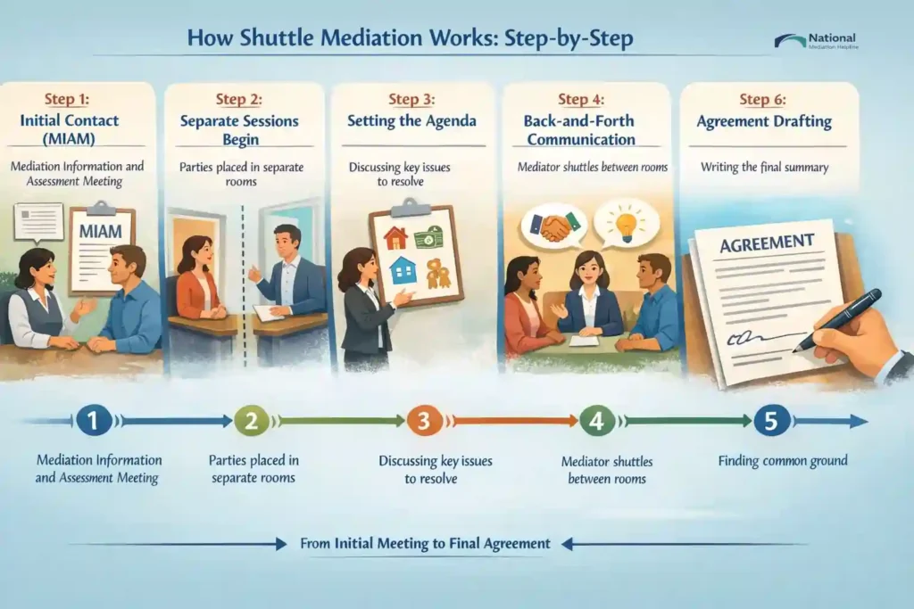 How Shuttle Mediation Works: Step-by-Step Salford